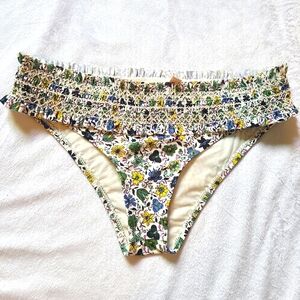 NWOT Tory Burch Floral Swim Bottom Separates size XS